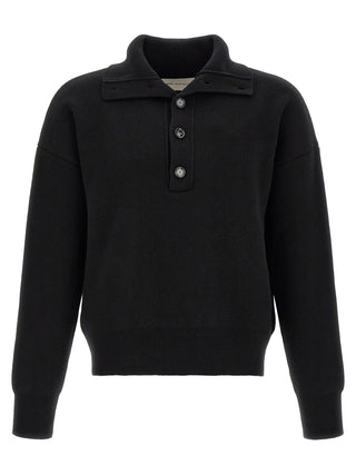 Ami Paris Ami de Coeur Wool High-Neck Sweater