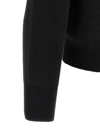 Ami Paris Ami de Coeur Wool High-Neck Sweater