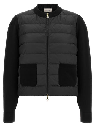 Moncler Black Polyester Cardigan