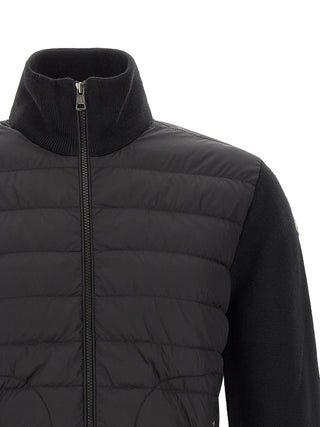 Moncler Black Polyamide Cardigan