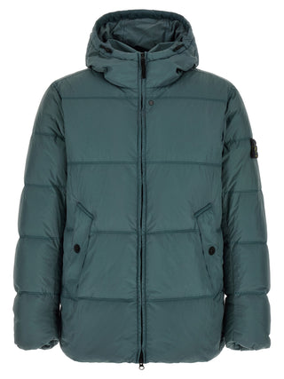 Stone Island Bicolor Polyamide Full-Length Jacket