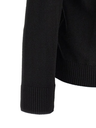 Stone Island Black Virgin Wool Polo Shirt