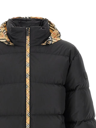 Burberry Black Polyester Parka