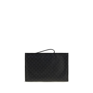Gucci Black Cotton Shoulder Bag