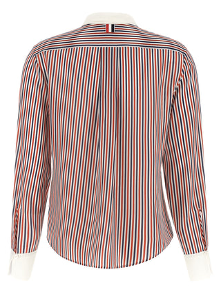 Thom Browne Multicolor Silk Blouse