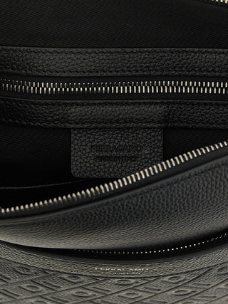 Ferragamo Black Calfskin Crossbody Bag