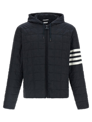 Thom Browne Blue Polyamide Shell Jacket