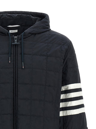 Thom Browne Blue Polyamide Shell Jacket