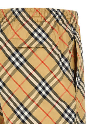 Burberry Beige Polyamide Swim Shorts