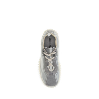 Miu Miu Bubble Suede Sneakers