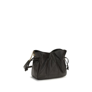 Saint Laurent Black Lamb Ovis Aries Clutch Bag