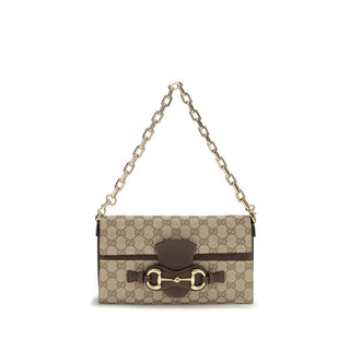 Gucci Beige Fabric Shoulder Bag