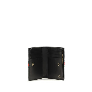 Gucci Black Calf Leather Bos Taurus Wallet