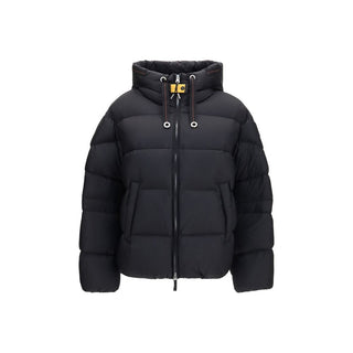 Parajumpers Black Goose Down Full-Length Jacket