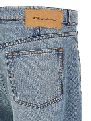 Ami Paris Relaxed Fit Jeans