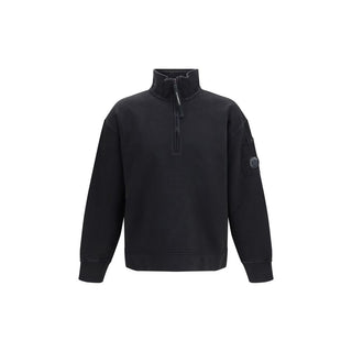 C.P. Company Black Cotton Sweatshirt