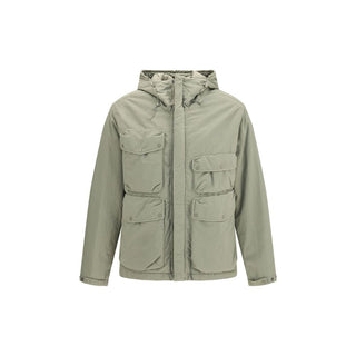 C.P. Company Gray Polyamide Full-Length Jacket