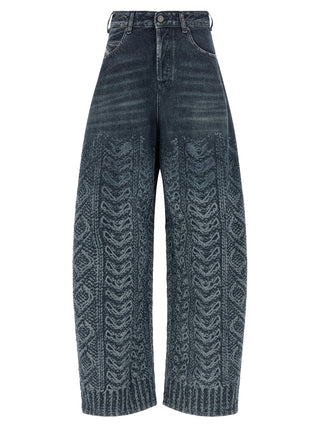 Diesel 1987 D-Khelz-S2 High-Waisted Jeans