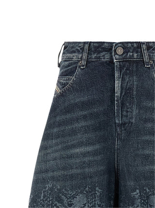 Diesel 1987 D-Khelz-S2 High-Waisted Jeans