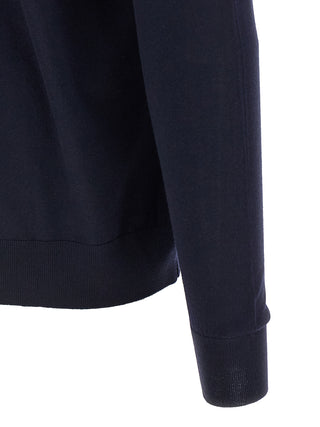 Kiton Half-Zip Wool Sweater
