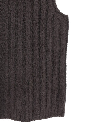 Rick Owens Gray Cashmere Sleeveles Sweater