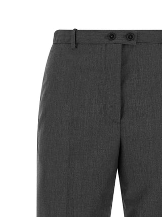 Jil Sander Straight-Leg Wool Mohair Trousers