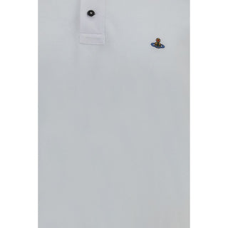 Vivienne Westwood White Cotton Polo Shirt