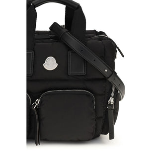 Moncler Black Nylon Shoulder Bag