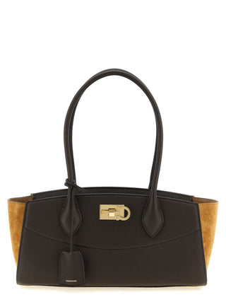Ferragamo Studio Soft East-West Medium Shoulder Bag
