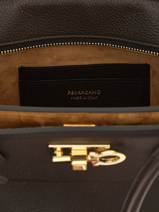 Ferragamo Studio Soft East-West Medium Shoulder Bag