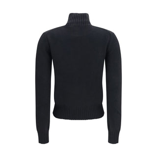 Ami Paris Ami de Coeur Cashmere Turtleneck Sweater