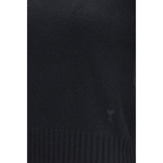 Ami Paris Ami de Coeur Cashmere Turtleneck Sweater