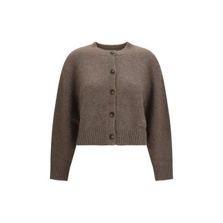 Loulou De Saison Brown Wool Oves Aries Cardigan