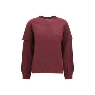 Ganni Future Heavy Jersey Long Sleeve T-Shirt
