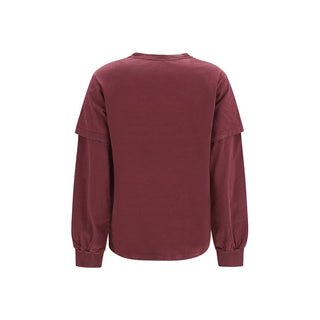 Ganni Future Heavy Jersey Long Sleeve T-Shirt