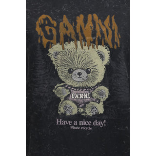 Ganni Isoli Forest Teddy Sweatshirt