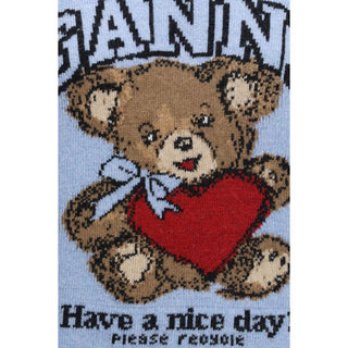 Ganni Graphic Wool Sweater