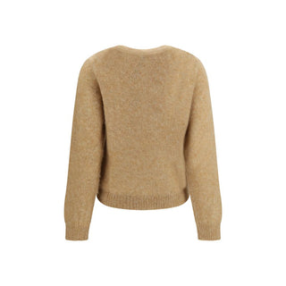 Ganni Graphic Alpaca Blend Crewneck Sweater