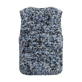 Ganni Cherry Wool Knit Vest