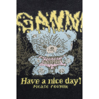 Ganni Forest Teddy Wool Blend Sweater