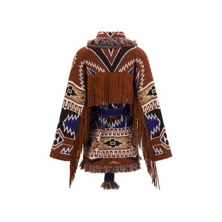 Alanui Amazing Journey Jacquard Wool Cardigan