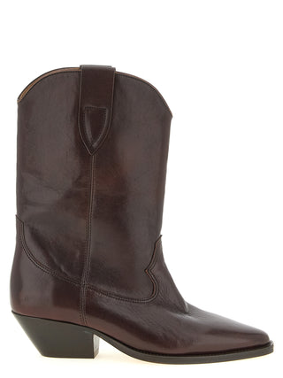 Isabel Marant Duerto Leather Western Boots