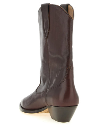 Isabel Marant Duerto Leather Western Boots