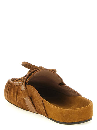 Isabel Marant Malvin Suede Moccasin Mules