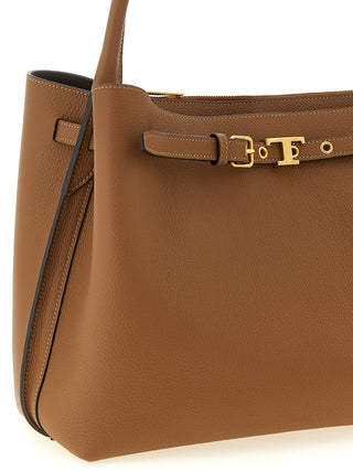Tod's Tim Piccola Leather Top Handle Bag