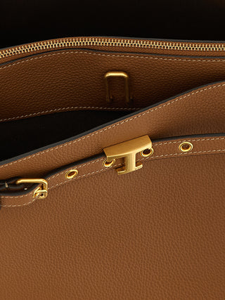 Tod's Tim Piccola Leather Top Handle Bag