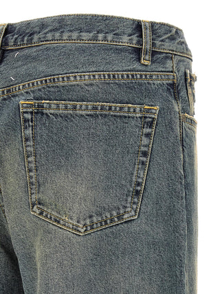 Maison Margiela Distressed Straight-Leg Jeans