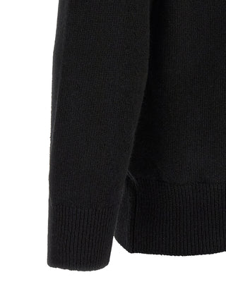 C.P. Company Black Wool Cardigan