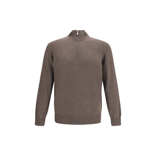 Brunello Cucinelli Brown Cashmere Sweater