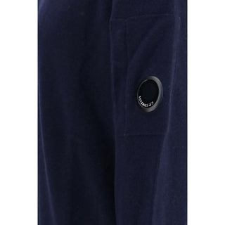 C.P. Company Blue Wool Oves Aries Sweatshirt